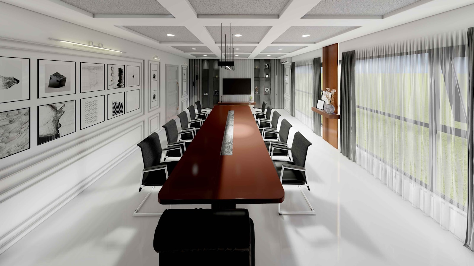Corporate boardroom placeholder photo